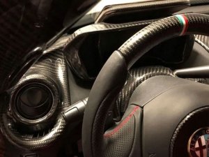 Alfa Romeo 4C Interior Air Vent Trim Kit - Carbon Fiber - Coupe